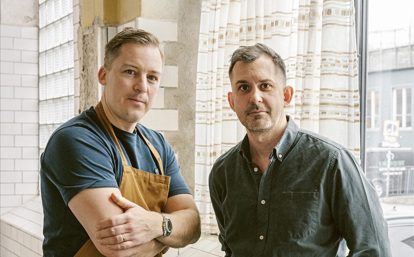 Porträtt av Adam Dahlberg och Albin Wessman
